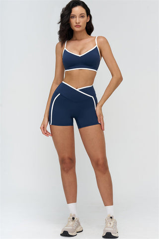 The Crave Contrast Sports Bra