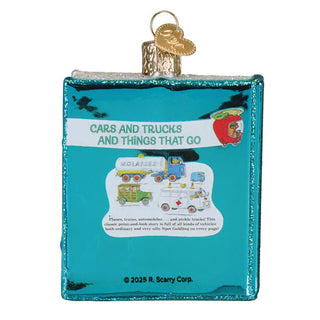 Cars & Trucks & Things That Go Book Ornament