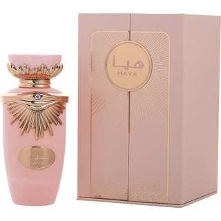 Lattafa Haya Eau De Parfum Spray for Women - 3.4 oz