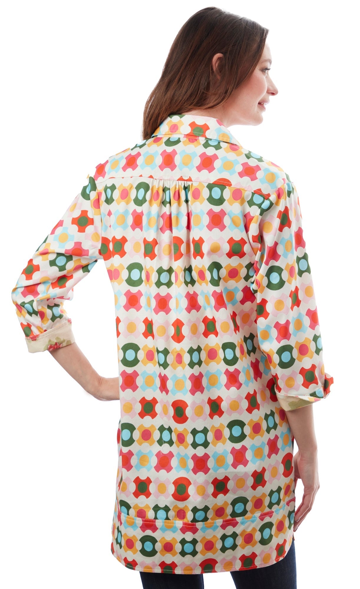 Vail Tunic Colorful Geometric Pattern - Glamourous Grace