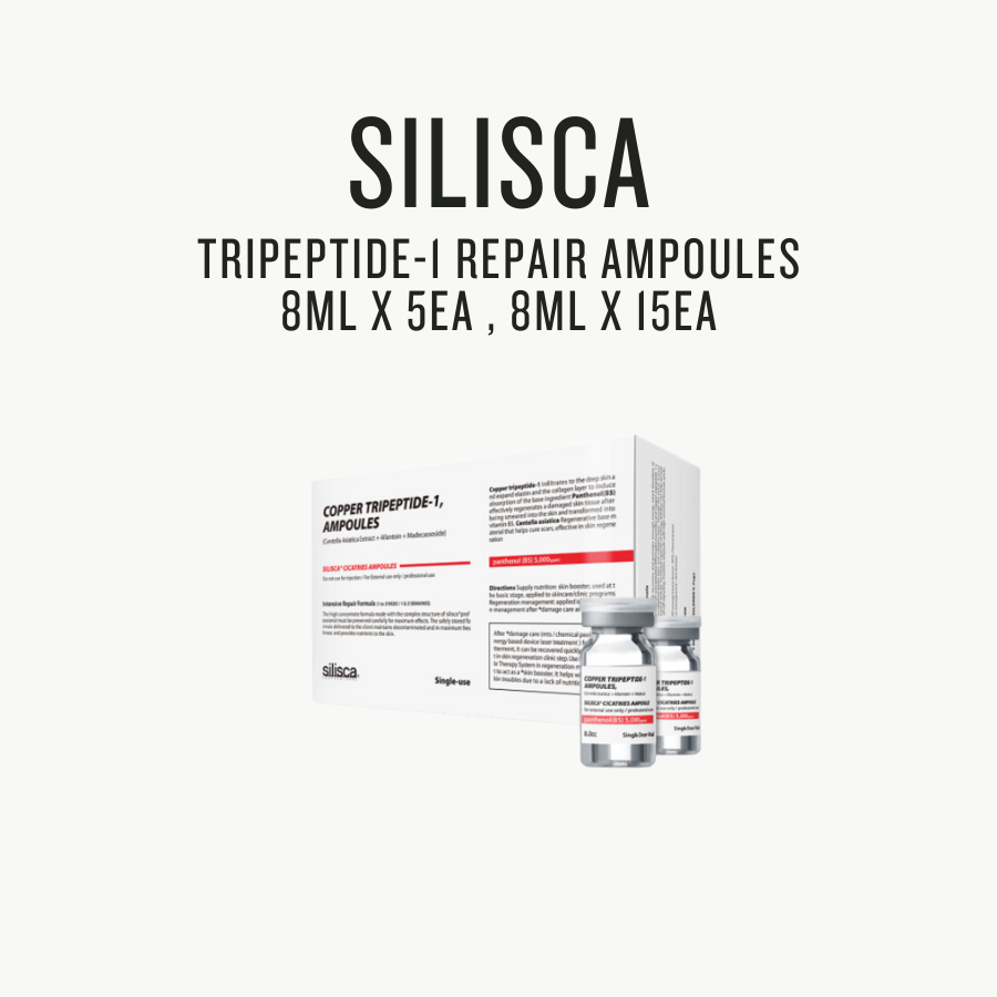 [ Silisca ] Copper tripeptide-1 formula Repair Ampoules - Glamourous Grace