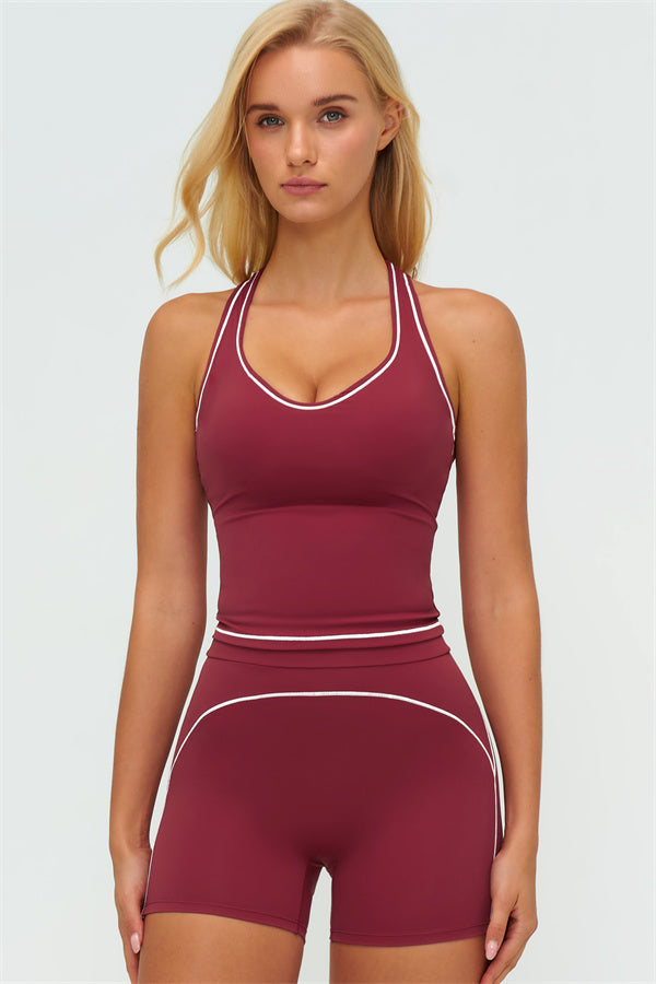The Amara Crop Top Shorts 2-Piece Set - Glamourous Grace