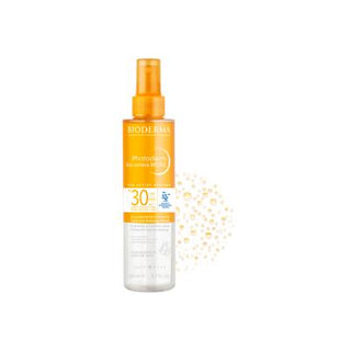Bioderma Photoderm Bronz SPF30 Sunscreen Spray - Dual-Phase Sun Protection for Face, Body & Hair - Glamourous Grace