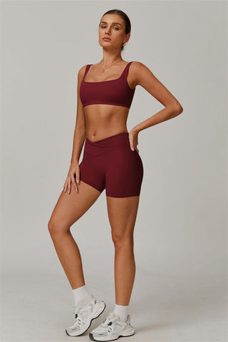 The Halo Sports Bra Shorts 2-Piece Set