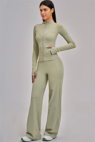 The Swoon Jacket Flared Leggings 2-Piece Set