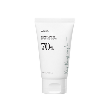 ANUA Heartleaf 70% Soothing Cream - Glamourous Grace