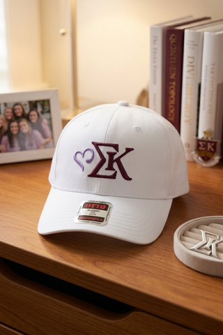 SC - ETA 7/30-8/13 Sigma Kappa Embroidered Hat - Glamourous Grace