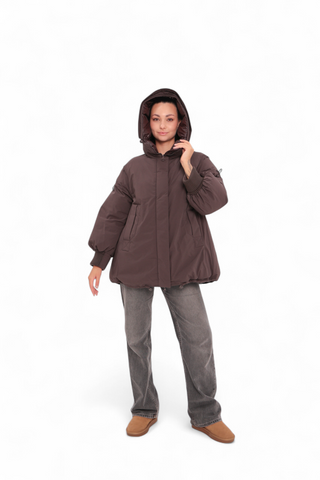 Reversible 2 in 1 Insulated Bio-Down Winter Coat