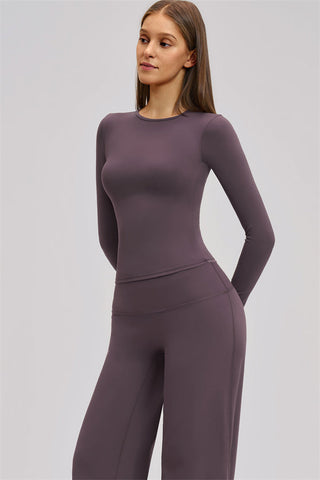 The Dynamic Long Sleeve T-shirt Straight Leg Pants 2-Piece Set