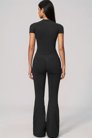 The Velvetine T-shirt Flared Leggings 2-Piece Set