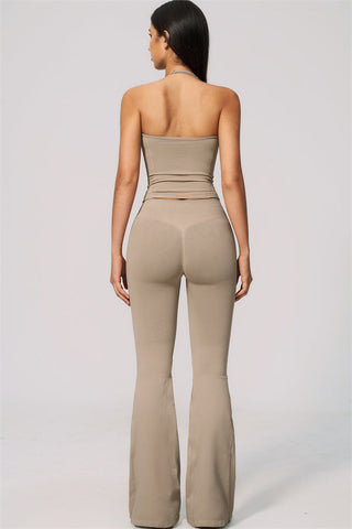 The Velvetine Flared Leggings