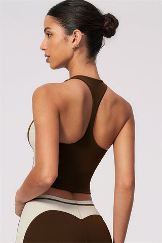 The Sandstone Tank Top Capri Leggings 2-Piece Set