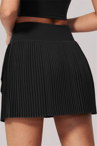 The Ziv Polo Crop Top Tennis Dress 2-Piece Set