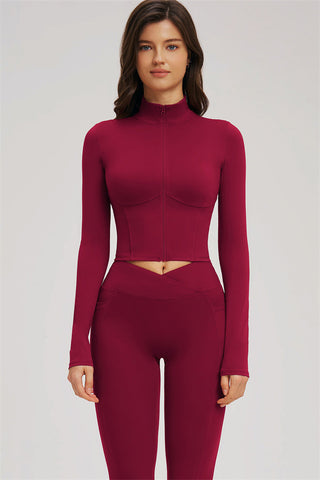 The Sizzle Zip Jacket Leggings 2-Piece Set