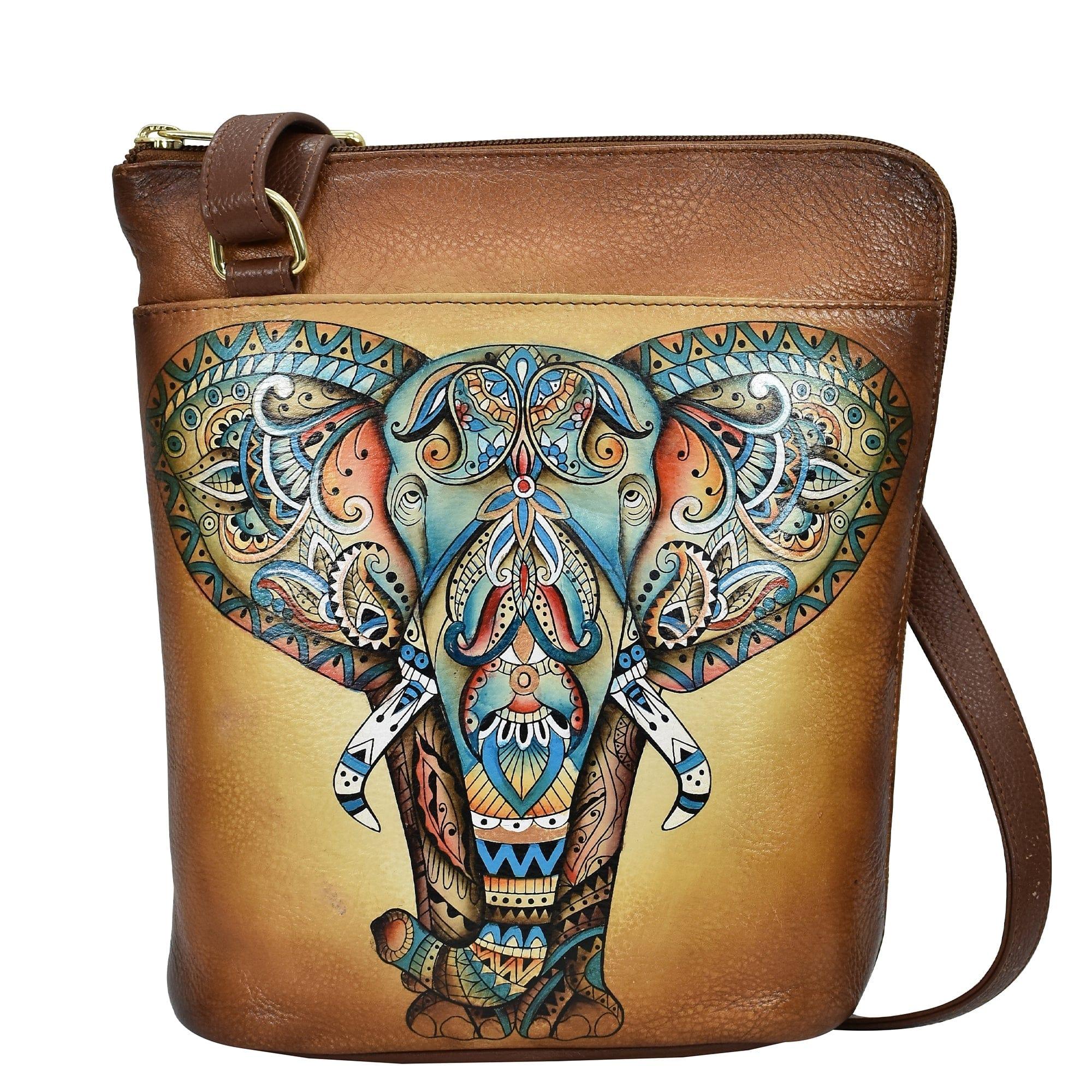 Organizer Crossbody With Extended Side Zipper - 493
