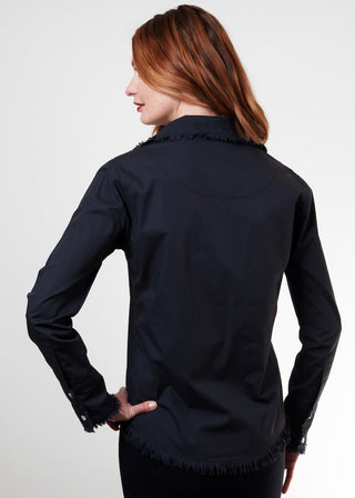 Cape Cod Shirt Black - Glamourous Grace