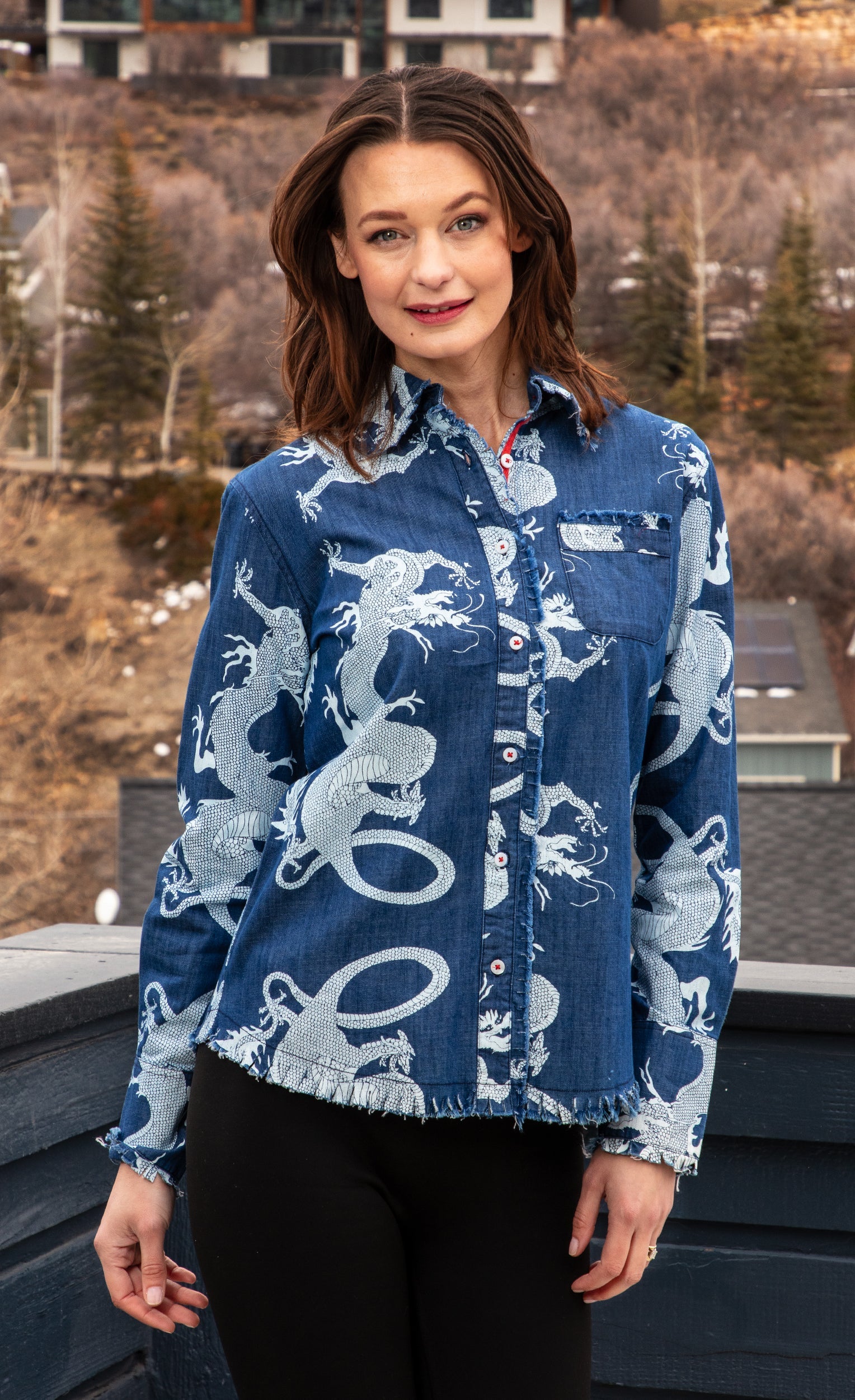 Blue Dragon Denim Cape Cod - Glamourous Grace