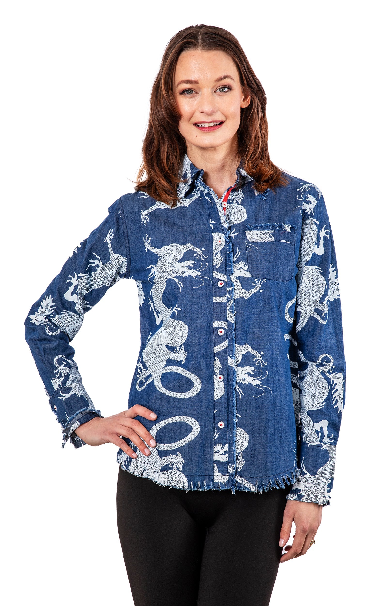 Blue Dragon Denim Cape Cod - Glamourous Grace