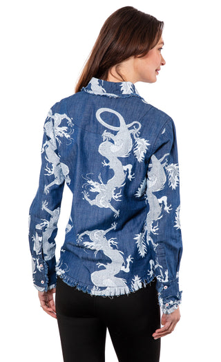 Blue Dragon Denim Cape Cod - Glamourous Grace