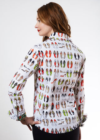 Cape Cod Tunic Shoes Print - Glamourous Grace