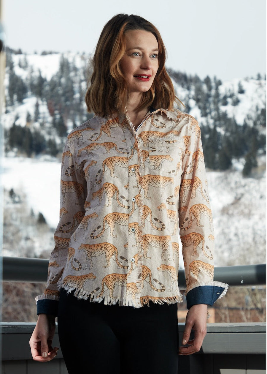 Cape Cod Tunic Leopards - Glamourous Grace