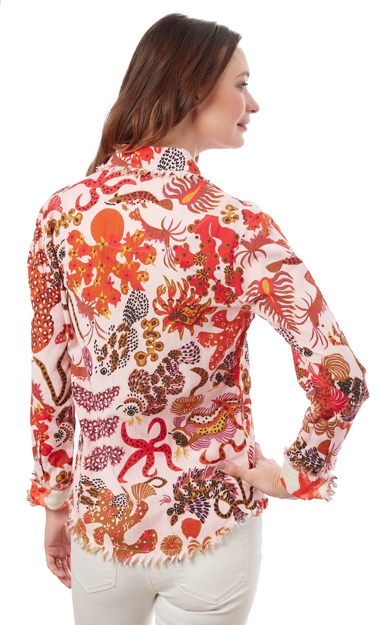 Cape Cod Tunic Sea Creatures Print - Glamourous Grace