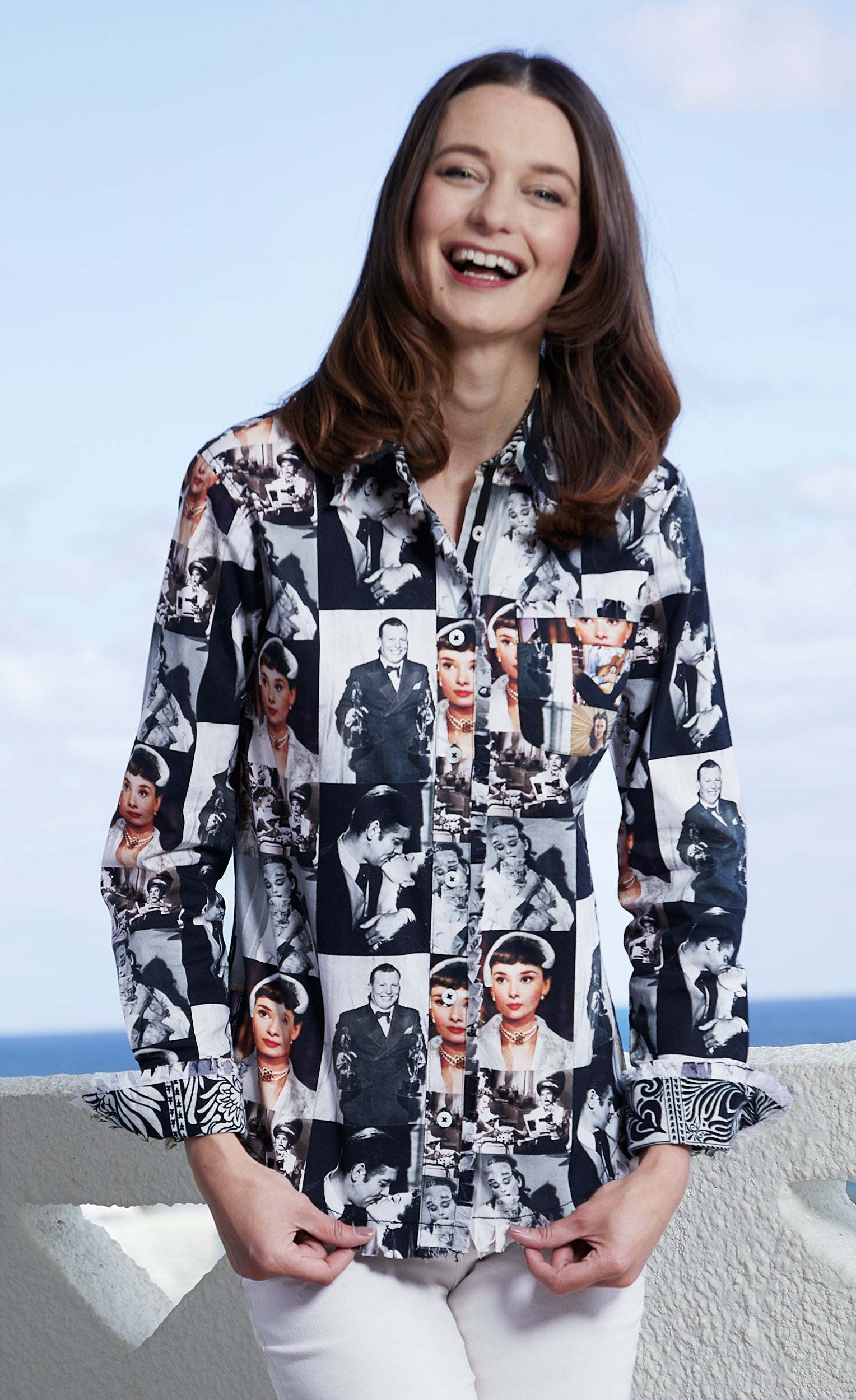 Cape Cod Fringe Details Audrey Print - Glamourous Grace