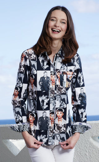 Cape Cod Fringe Details Audrey Print - Glamourous Grace