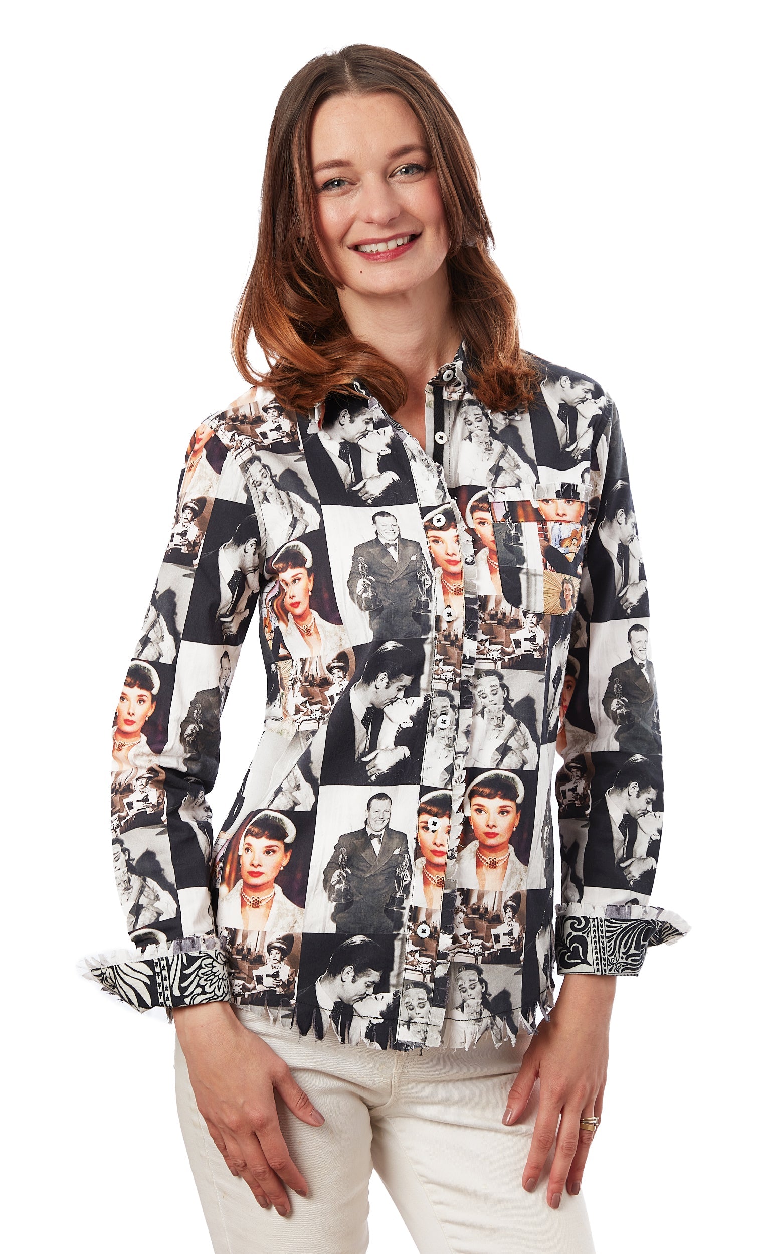 Cape Cod Fringe Details Audrey Print - Glamourous Grace
