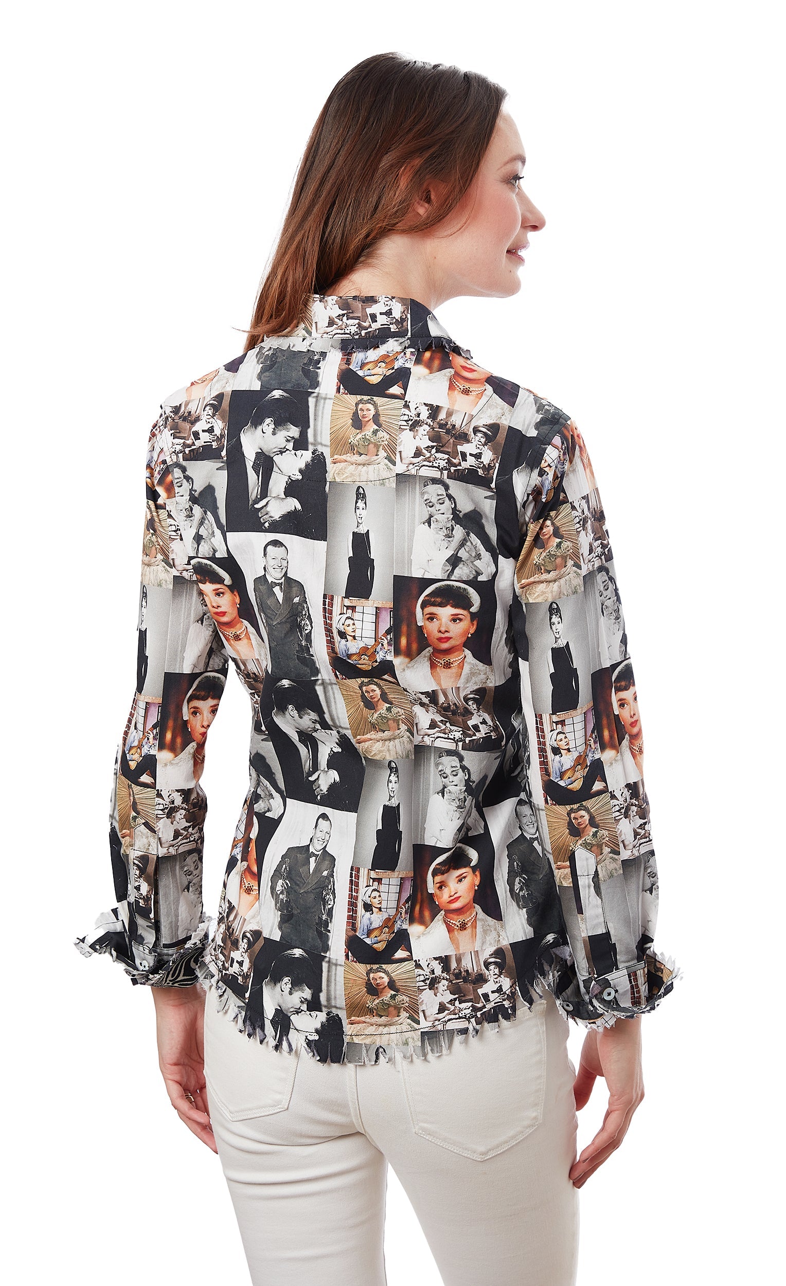 Cape Cod Fringe Details Audrey Print - Glamourous Grace