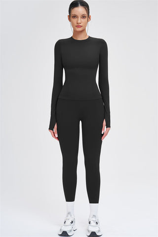The Whim Long Sleeve T-shirt Leggings 2-Piece Set