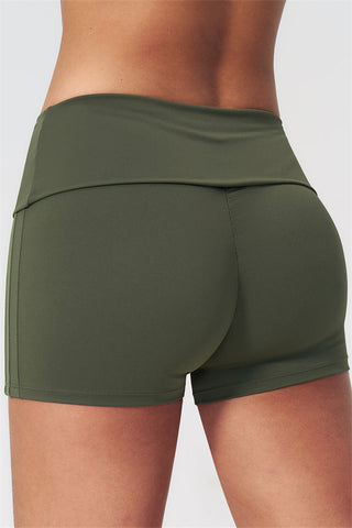 The Evoke Racerback Sports Bra Shorts 2-Piece Set