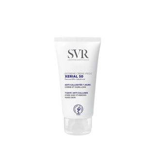 SVR Xerial 50 Extreme Foot Care Cream - Intensive Moisturizer for Dry Heels & Skin, 1.69 fl oz