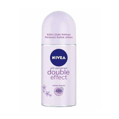 Nivea Double Effect Deodorant Roll-on - 50ml Antiperspirant & Deodorizing Benefits - Glamourous Grace