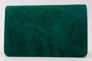 The Palma Green Glitter Leather Handbag
