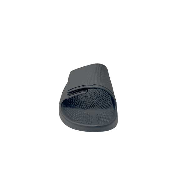 Sovella Active Recovery Sandals Men's PF Velcro Slide Dark Grey - Glamourous Grace