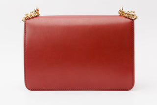 The Maneadero Dark Red Leather Handbag