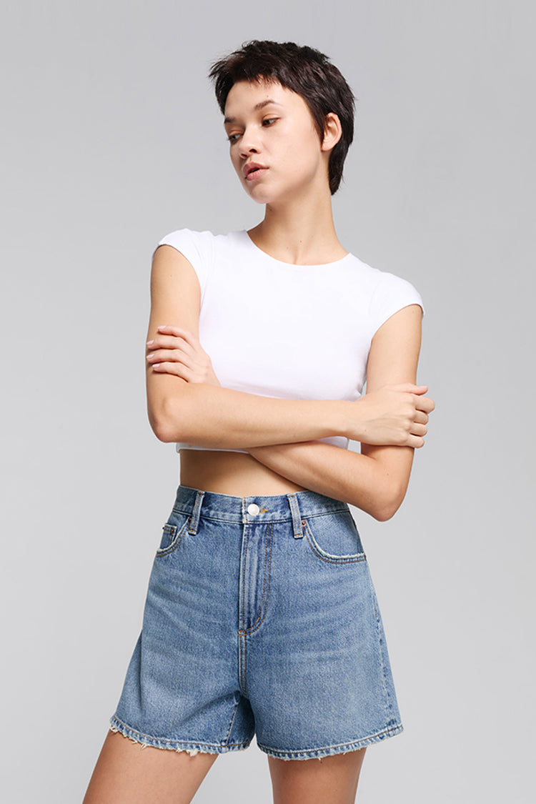 Easy Buckle Shorts HJ820 - Glamourous Grace