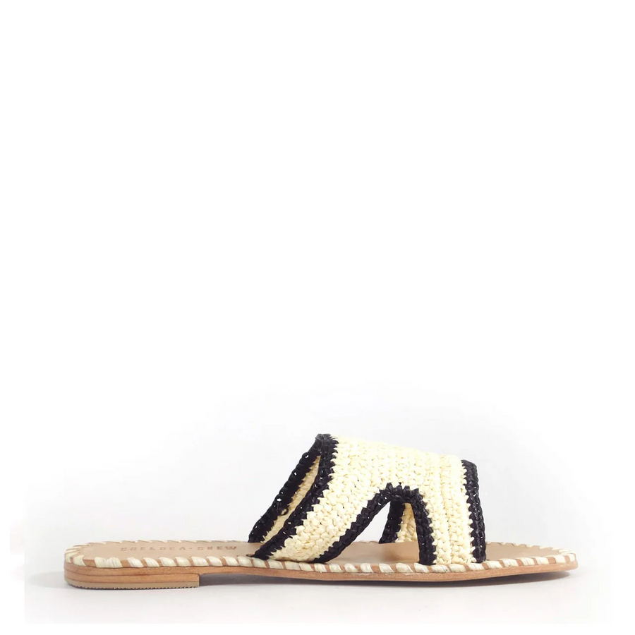 Theo Woven Slides - Glamourous Grace