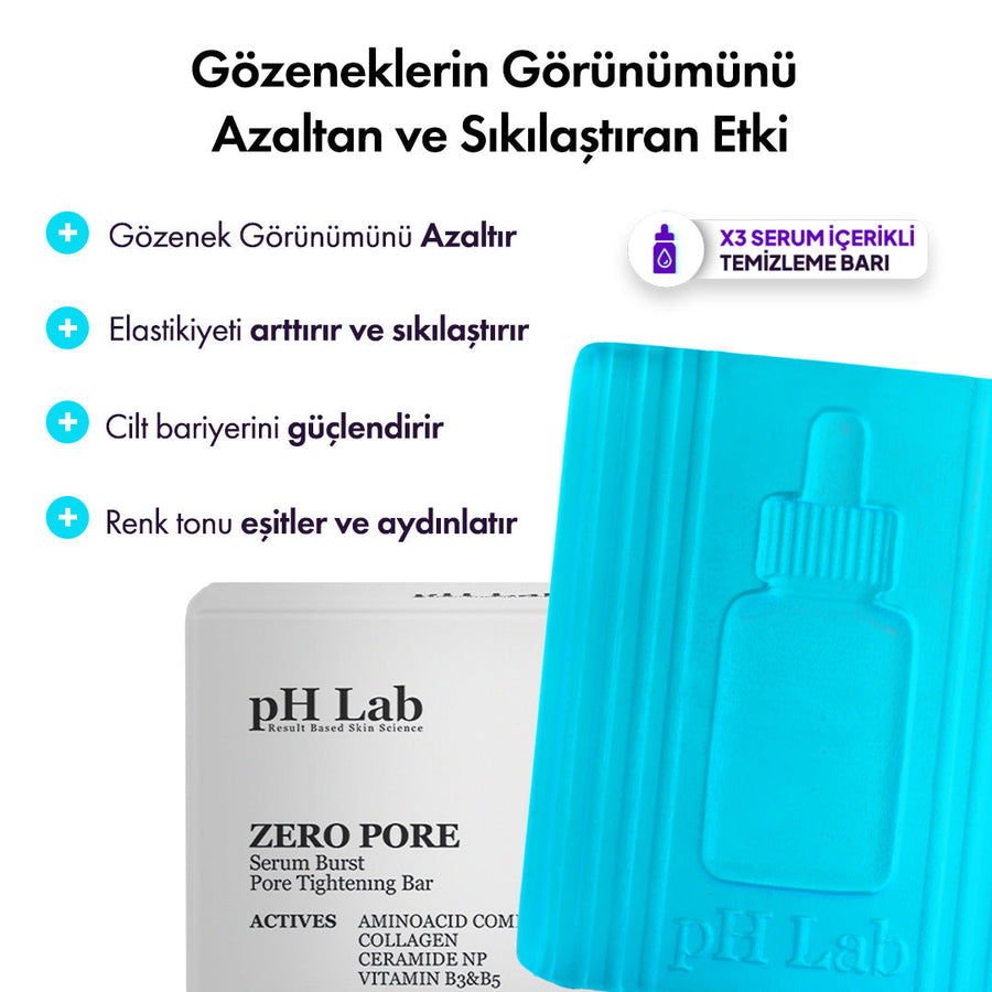 PHLab Zero Pore Cleansing Bar, Amino Acid & Collagen Facial Cleanser - Glamourous Grace