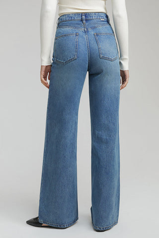 Angeles High Rise Baggy Jeans HJ103 - Glamourous Grace