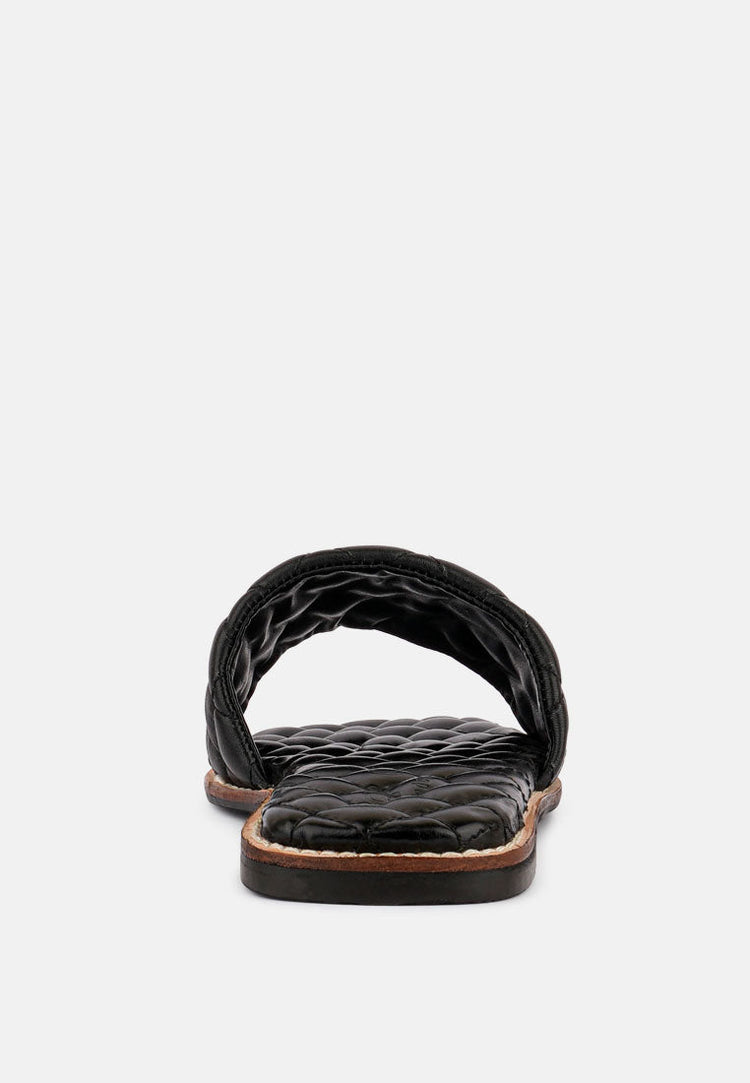 Odalta Handcrafted Quilted Summer Flats