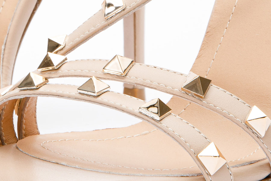 The Bellavista Cream Leather Sandal Final Sale! - Glamourous Grace
