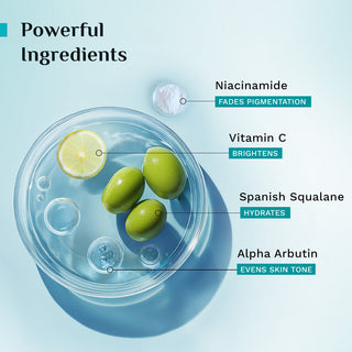 Pilgrim Glow Moisturizer Face Cream With Niacinamide & Vitamin C For Glowing Skin, Dry Skin Hydration, Non-Greasy