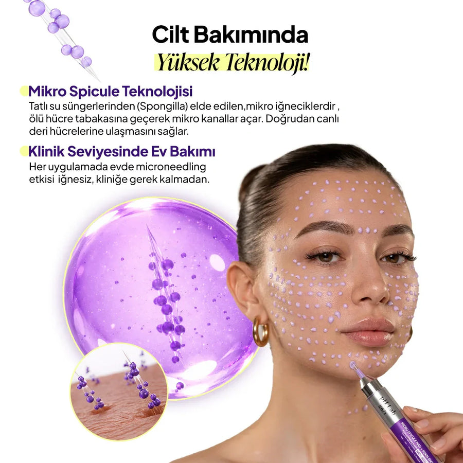 PHLab Micro Spicule NAD+ PDRN Shot, Needle-Free Cellular Renewal Serum - Glamourous Grace