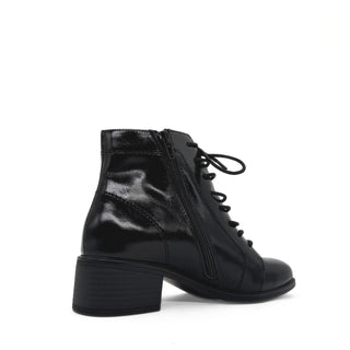 Lazor Lace Up Booties - Glamourous Grace