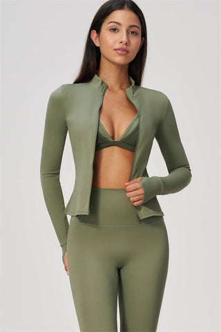 The Seraphine Jacket Sports Bra Leggings 3-Piece Set