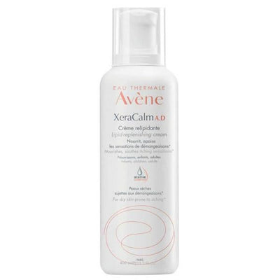 Avene Xeracalm A.D Cream 400ml - Soothing Moisturizer for Dry, Itchy Skin - Fragrance-Free Skincare
