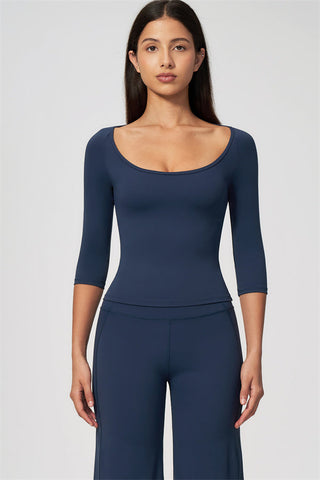 The RiseFit Half-Sleeve T-Shirt Straight Leg Pants 2-Piece Set