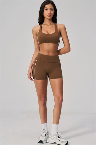 The Breathe Sports Bra Shorts 2-Piece Set
